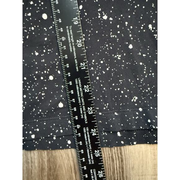 Nike Kids XL Galaxy Print T-Shirt Crew Neck Black - Picture 5 of 6